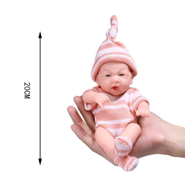 20CM%20Full%20Body%20Silicone%20Baby%20Doll%20Lifelike%20Reborn%20Doll%20Cute%20Mini%20Reborn%20Dolls%20for%20Girls%20Reborn%20Doll%20Toys%20Gift%20For%20Kids%20Toy%20-%20Image%202