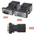RJ45 to 9-pin female adapter,RJ45 to DB9pin male DB9 female RJ45 to RS232 network port serial port DB9 pin. 