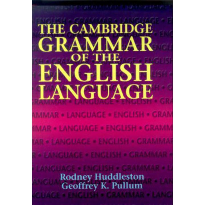 The Cambridge Grammar of the English Language

(Colour)