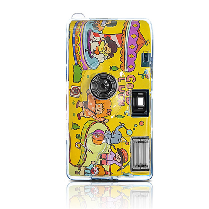 Disposable Film Camera One Time Camera with Flash for Gathering Wedding Travel No.2