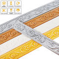 4.8cm*2.3m 3D Carved Thickened PVC Foam Anti-collision Wall Sticker/ Room Background Border Baseboard Decorative Wallpaper. 