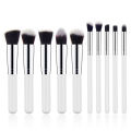 Kabuki Brush Set - 10pcs - Makeup Combo Set - Makeup Combo Set - Makeup Combo Set. 