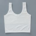Girls' New Tank Top Long Half Body Inner Wear Children's Bra Primary School Development Bra Summer Sports Bra. 