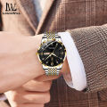 LouisWill Men Watch Business Fashion Watch Waterproof Watch Wristwatches Classic Roman Numeral Dial Calendar Luminous Pointer Wrist Watches for Men. 