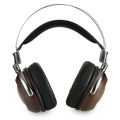 HANADOMI C1 HI-FI Headphones 50mm Beryllium Film Dynamic Stereo Wood Earphone DJ Metal Electronic Music Headband Headset.