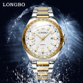 LONGBO /Longbo Watch Waterproof Quartz Night Glow Men's Cross border Sports Waterproof Watch Fangsheng Clock.