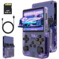 FLH R36S Retro Game Console 64GB 21000+ Games Linux and PSP Gaminig System 3.5 Inch IPS Screen Portable Pocket Game Player for Kids B Easy to Use. 
