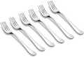6pcs Stainless Steel Spoons Mini Coffee fork spoon 15cm. 