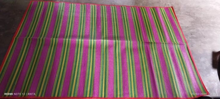 Plastic%20Carpet%20Mat%206%20ft/%207%20ft,%20madur,pati%20-6x7%20-%20Image%206