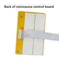 Microwave Supply Control Board Universal Repair Computer Board Membrane Keypad for Microwave Ovens.