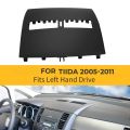 Instrument Panel Cover for Nissan Tiida 2005-2011 Front Dashboard Middle Air Conditioner Outlet Vents Upper Cover,Black. 