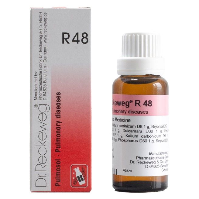 R48 Dr. Reckeweg Pulmonary Respiratory Diseases