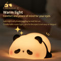 LED Night Light Cute Animal Shaped Touch Sensor Night Lamp Kid's Bedside Lamp Silicone Child Holiday Gift Room Home Decorations. 