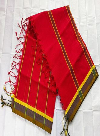 Red color Cotton Orna For Women (from Tangail) | Daraz.com.bd