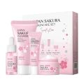 Laikou japan Sakura Skin Care Set 4 pcs ( Sweet Kiss ). 