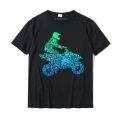 Quad Biker ATV 4 Wheeler Funny Quad Gift For Men And Boys Aesthetic Normal T Shirt For Men Cotton Tshirts Normal Cute. 