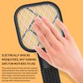 【FUPANG】Misuli Mosquito Swatter Racket Mosquito Electric Mosquito Bat Plug-in Mosquito Trap. 