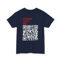 Wanna Date Me QR Code Men Women Unisex Funny Cotton T-shirt Luxury Brand Fashion Big Size Top Casual Short Sleeve Classic Tee. 