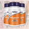 NOW Glutathione – 500 mg – 30 Veg Capsules – with Milk Thistle Extract & Alpha Lipoic Acid – for Detox Support & Antioxidant Protection.