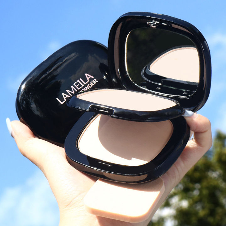 Lameila Pressed Powder Natural Color 03 Cosmetic Makeup for Women