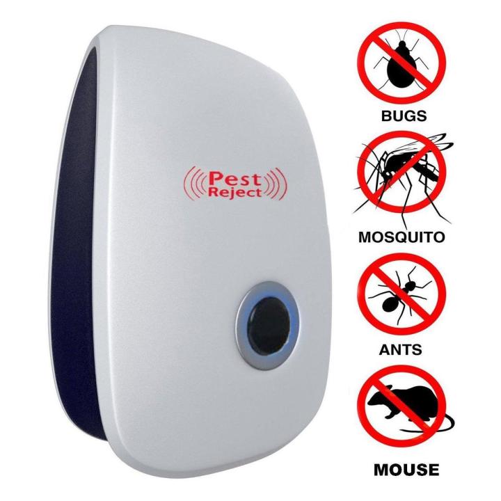 Premium Multi-Purpose Electronic Pest Repeller Ultrasonic Mosquito & Other Pests Rejector