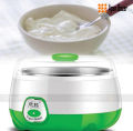 Create Culinary Marvels at Home: Stainless Steel Automated Electric Yogurt Maker - 1 Liter Green and White Beauty Your Gateway to Yogurt Delights. 