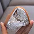 【In-Stock】 GirlsSummer flat princess sandals fashion sequins rhinestone baby shoes children's shoes party party wedding party sandals E618.