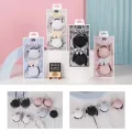 Loops Earbuds Wired in-Ear Headphones in-Ear Hook Ear Clip Running Earphones Wrap Around Earclip Over-Ear Hooks Storage Case. 