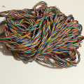 1 Yard of 12 Color Ship Cable Pure Copper 1 gauge.