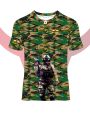 The Bull BD Premium Round Neck Tshirt PUBG Print. 