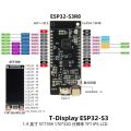 T-Display-S3 ESP32 S3 with 1.9 inch ST7789 LCD Display Development Board Bluetooth5.0 Wireless Module 170*320 Resolution. 