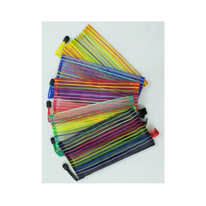 (4pcs) Pencil and Pen Net Bag / Pen and Pencil Net