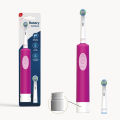 Baining/Honglong cross-border factory direct sale adult round head rotary electric toothbrush compatible with oral-b. 