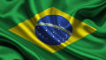 Brazil National Flag 5ft x 3ft One Sided Sublimation Print, High Quality.. 