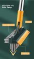 2 In 1 Floor Long Handle Brush , Perfect for cleaning tiles, ceramic surfaces, and toilets. 