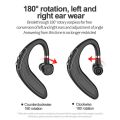 【FUPANG】HMB-18 TWS Bluetooth headset longtime standby ear business Noise Cancelling hansfree HD call light weight 180 degree rotating earphone with mic.
