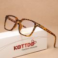 KOTTDO Classic Anti-blue Light Computer Eye Glasses Frames for Men Vintage Square Plastic Glasses Frame Women 2022. 