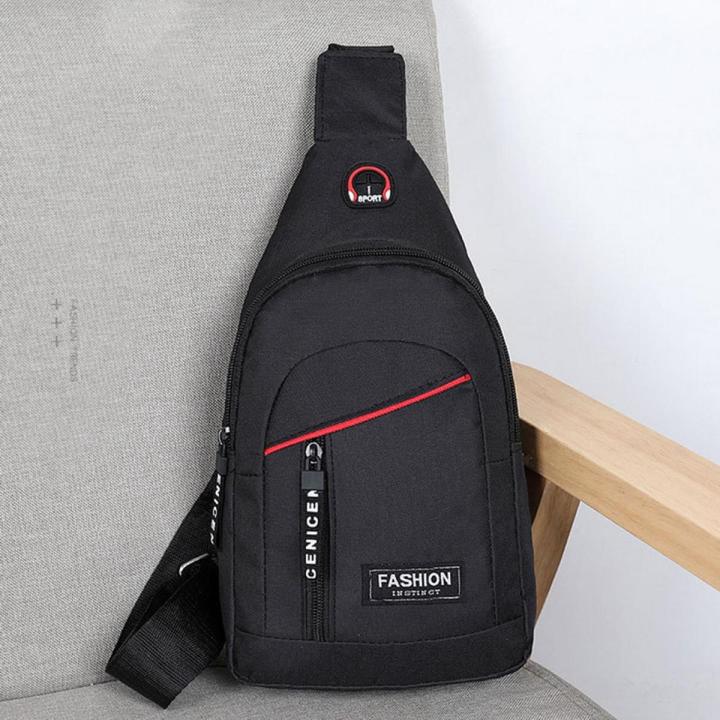 Men's Chest Bags Casual Waist Bags Small Short Trip Travel Carry Bags For Men Waterproof Shoulder Crossbody Bag Nylon Handbags