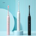 6 Clean Modes Sonic Electric Toothbrush USB Rechargeable Tooth Brush For Adult X-3 Washable Teeth Whitening and Cleaning Brush. 