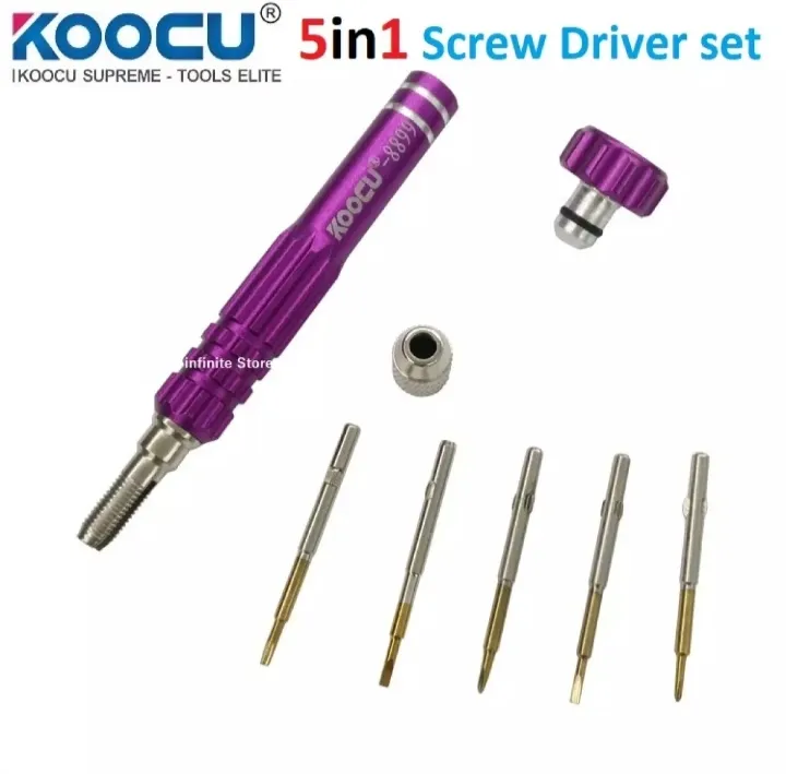 Koocu%205%20In1%20Screwdriver%20Cellphone%20Watch%20Repair%20Mixed%20Set%20Tool%20Kit%20-%20Screw%20Driver%20Set%20-%20Image%203