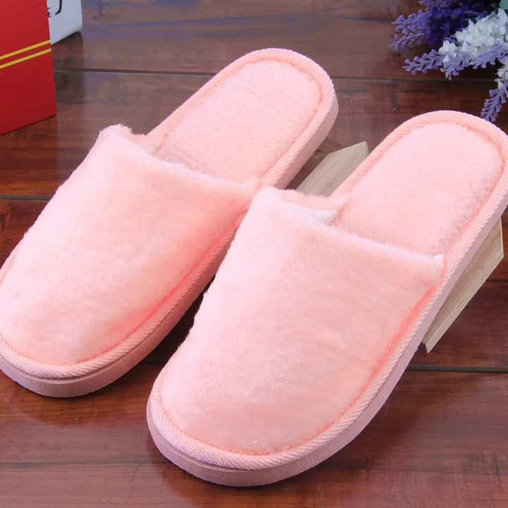 %E3%80%90World%20Supermarket%202021%E3%80%91%EF%BC%88NEW%EF%BC%89Plush%20Indoor%20Home%20Women%20Men%20Anti%20Slip%20Shoes%20Soft%20Warm%20Cotton%20Silent%20Slippers%20-%20Image%203