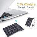 【happy one】Portable 18Keys Wireless Numeric Keypad 2.4G Mini USB 18 Keys Number Pad Numeric Keypads Keyboard For PC Laptop.