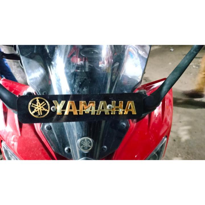 Yamaha All version fz-s v1,v2,v3 fazer front name plate Logo
