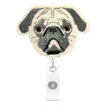 Cartoon Retractable Nurse Badge Reel Clip Badge Holder Students Doctor ID Card Holder Cute Felt. 