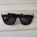Novelty Wedding Sunglasses Team Bride Fashionable Personalized Bridal Glasses Decorative Themed Groom Sunglasses for Bridal Shower Wedding Party Bachelorette Event Photo Props Bridal Accessory. 