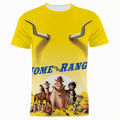 Disney T-Shirts Home On The Range Cartoon Anime 3D Print Streetwear Men Women Fashion Oversized T Shirt Kids Tees Tops Clothing. 