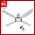 KDK V56VK Super Deluxe Ceiling Fan with Remote | 56 inch | Grey. 
