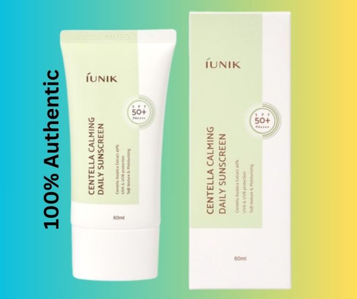 IUNIK Centella Calming Daily Sunscreen Cream -60ml