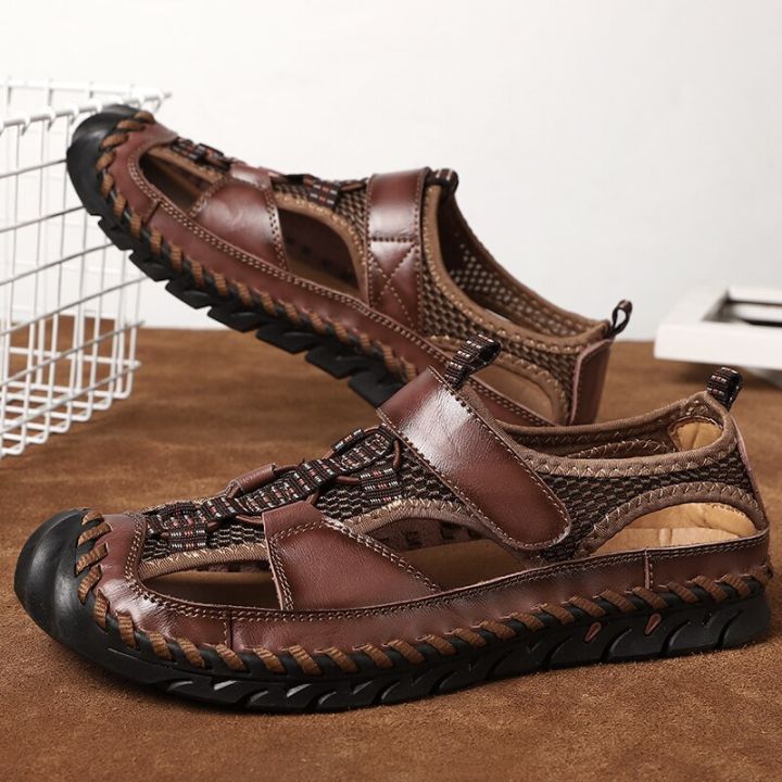 2020%20Summer%20Men's%20Sandals%20Fashion%20Men%20Casual%20Shoes%20Design%20Beach%20Men%20Shoes%20%20Leather%20Sandals%20Man%20Sandals%20Big%20Size%2038-48%20-%20Image%204