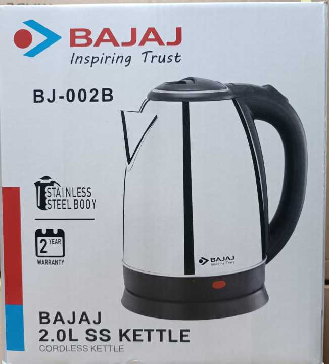 BAJAJ NOVA Prestige Hawkins ELECTRIC KETTLE-BJ-002B - Efficient and Stylish Electric Kettle